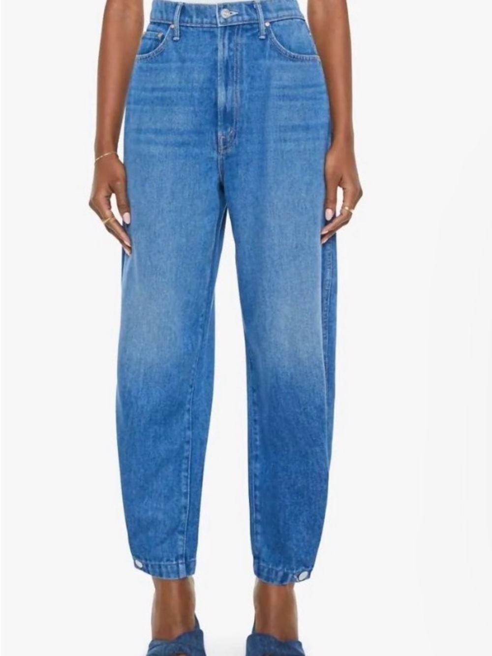 MOTHER Chute Flood Jeans, size 26, NWT